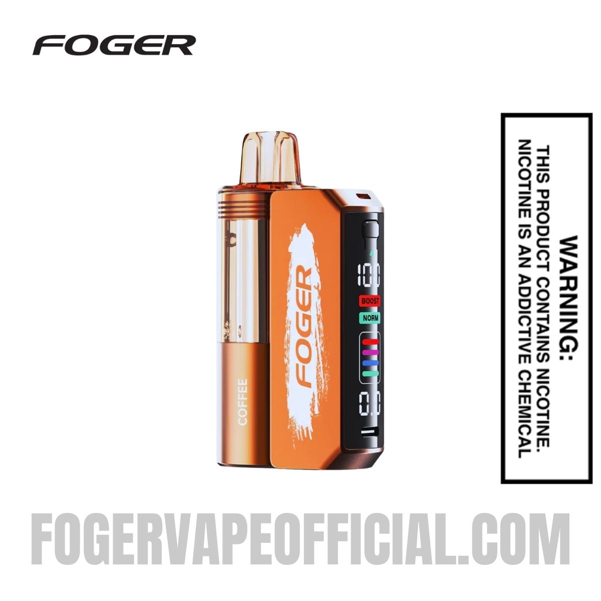 Coffee Foger Switch Pro Vape Kit 30K Puffs Coffee Foger Switch Pro Vape Kit 30K Puffs