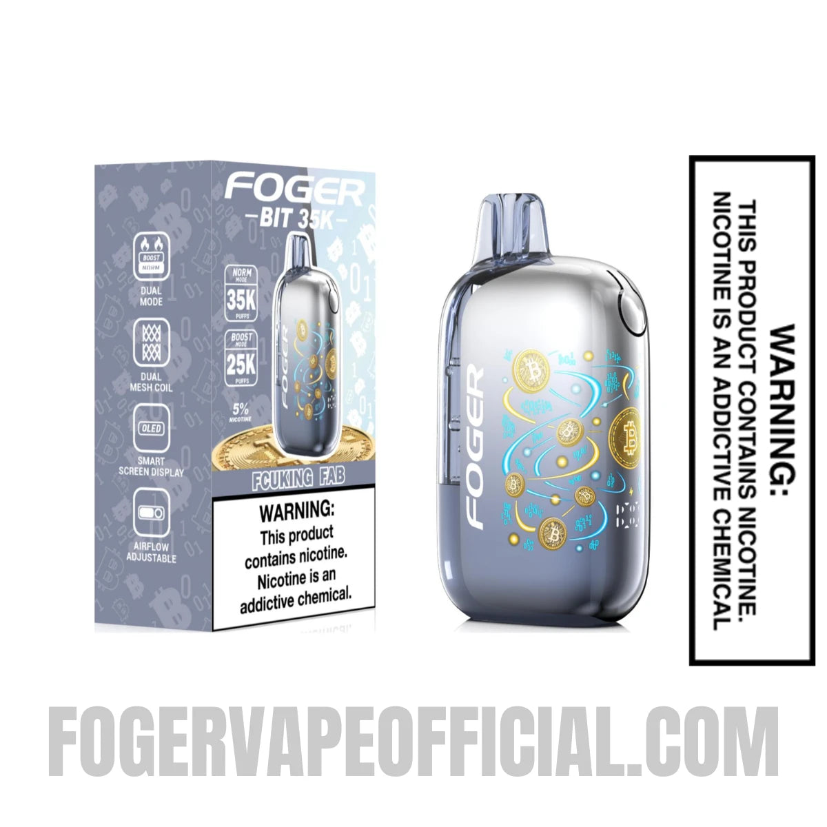 Fcuking FAB Foger Bit 35K Disposable Vape Fcuking FAB Foger Bit 35K Disposable Vape