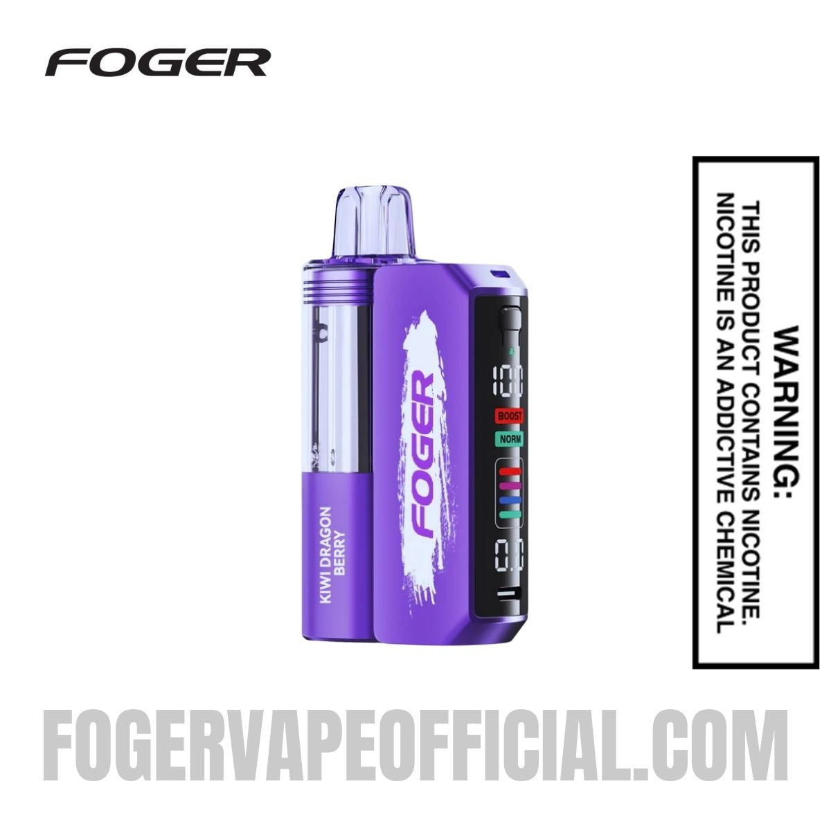 Kiwi Dragon Berry Foger Switch Pro Vape Kit 30K Puffs Kiwi Dragon Berry Foger Switch Pro Vape Kit 30K Puffs