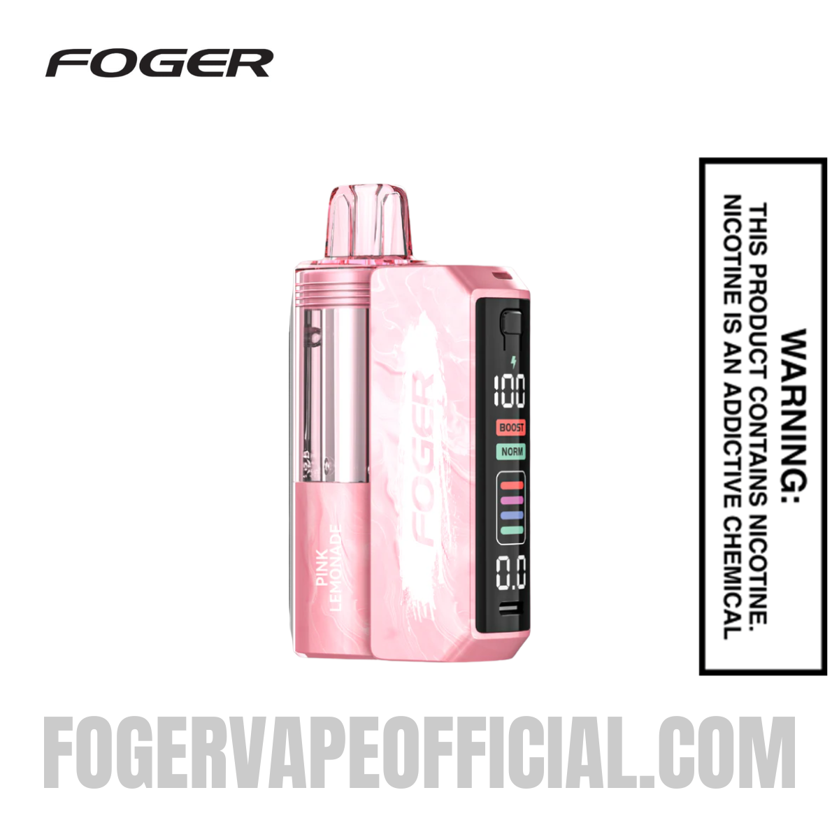 Pink Lemonade Foger Switch Pro Kit 30K Puffs Pink Lemonade Foger Switch Pro Kit 30K Puffs