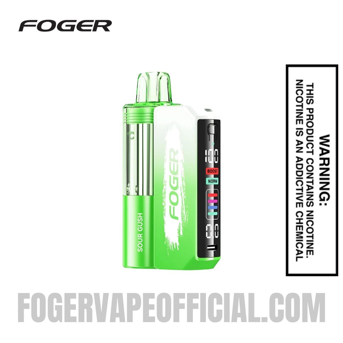 Sour Gush Foger Switch Pro Vape Kit 30K Puffs Sour Gush Foger Switch Pro Vape Kit 30K Puffs