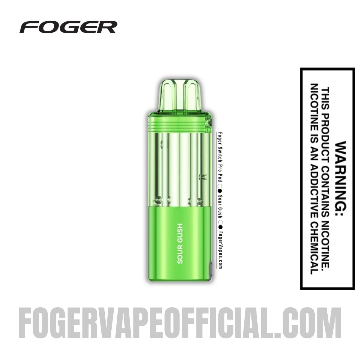 Sour Gush Foger Switch Pro 30K Disposable Pod Sour Gush Foger Switch Pro 30K Disposable Pod