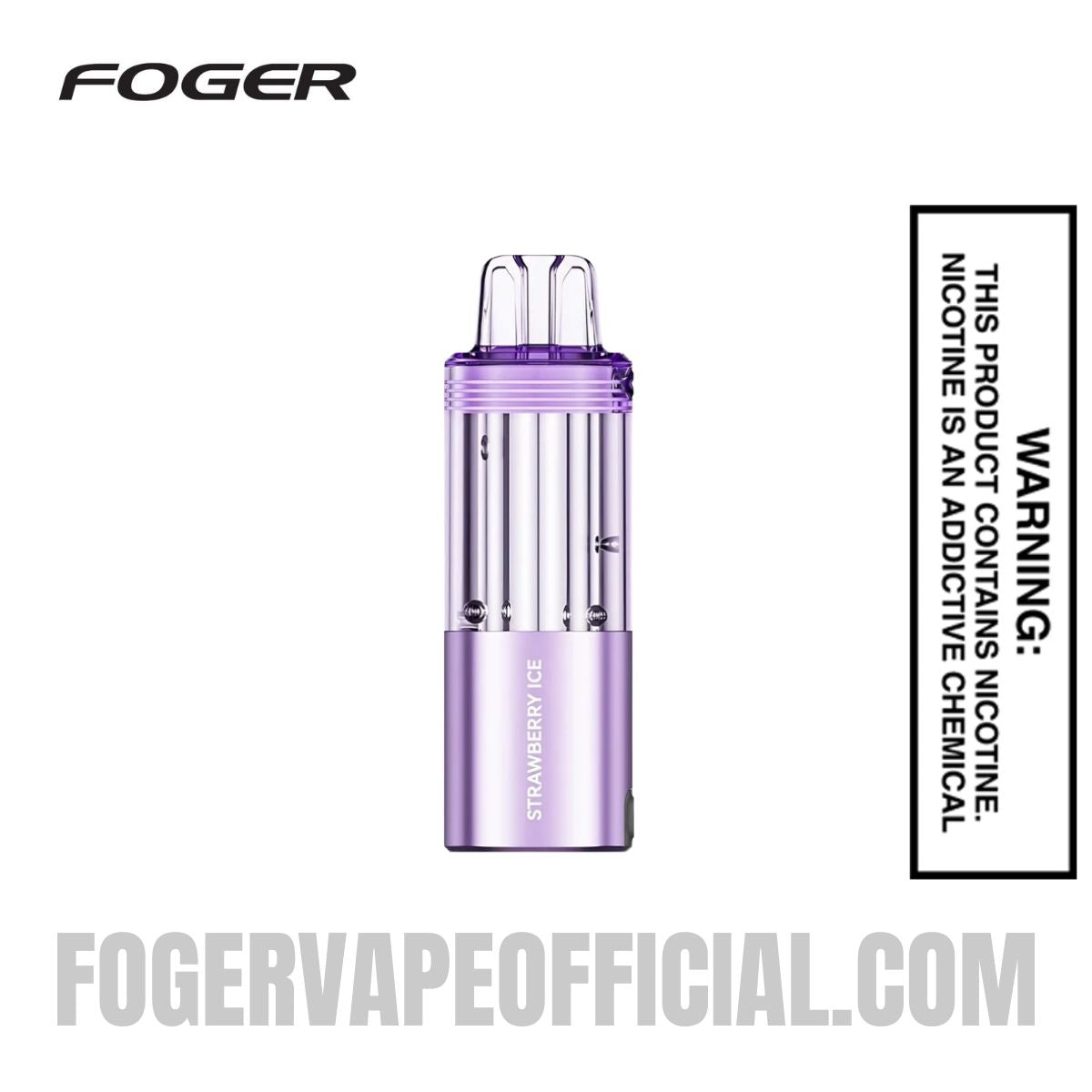 Strawberry Ice Foger Switch Pro 30K Disposable Pod Strawberry Ice Foger Switch Pro 30K Disposable Pod