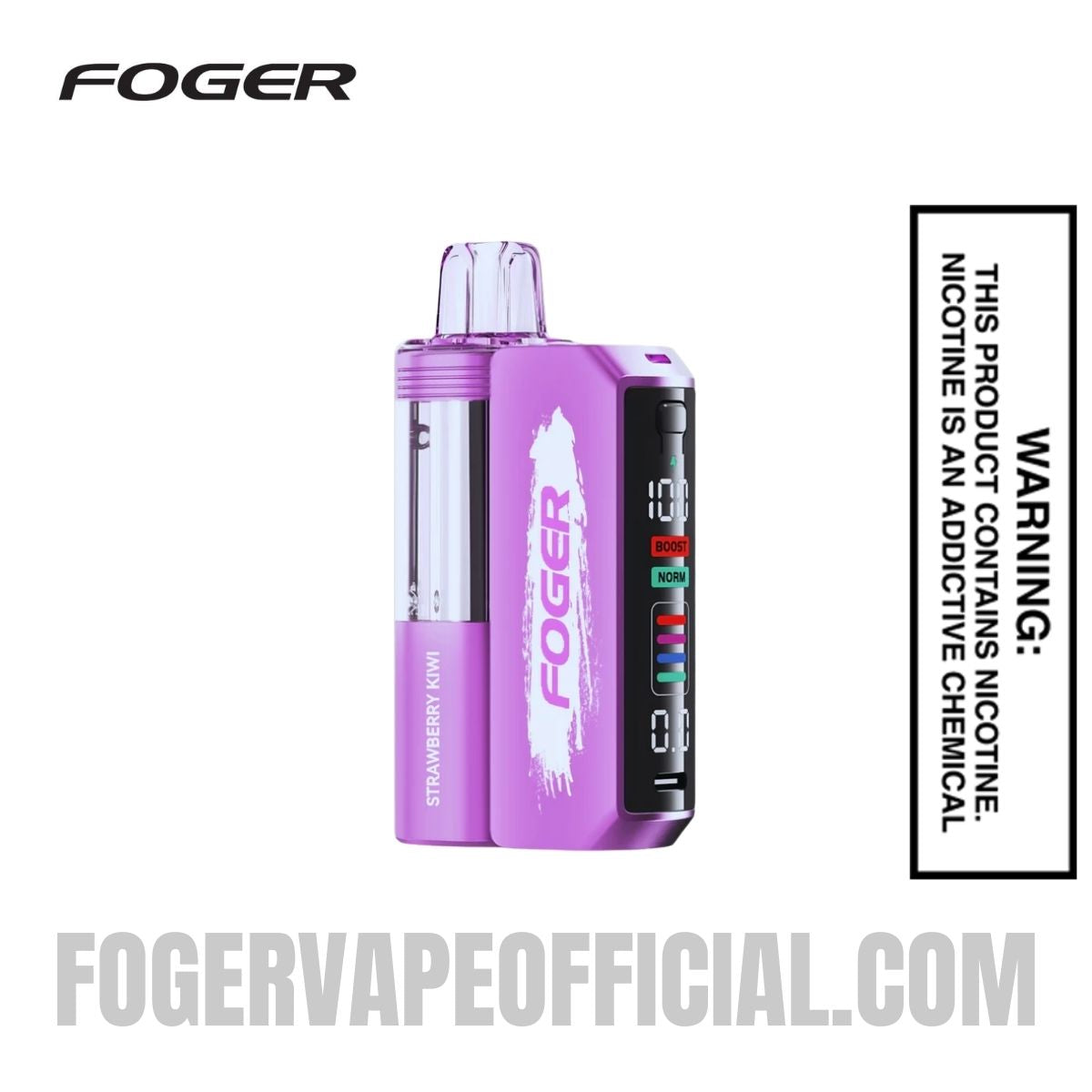 Strawberry Kiwi Foger Switch Pro Vape Kit 30K Puffs Strawberry Kiwi Foger Switch Pro Vape Kit 30K Puffs