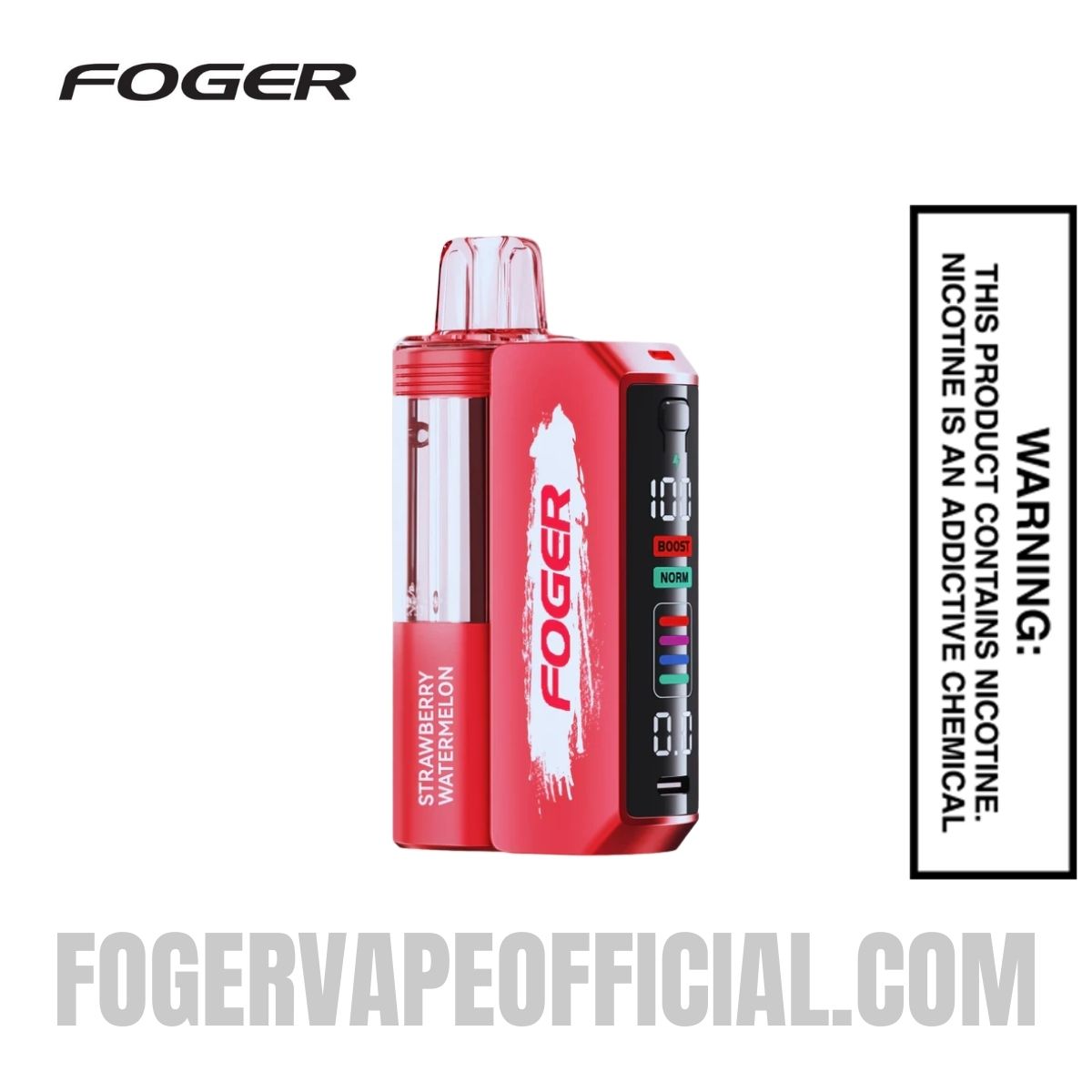 Strawberry Watermelon Foger Switch Pro Vape Kit 30K Puffs Strawberry Watermelon Foger Switch Pro Vape Kit 30K Puffs