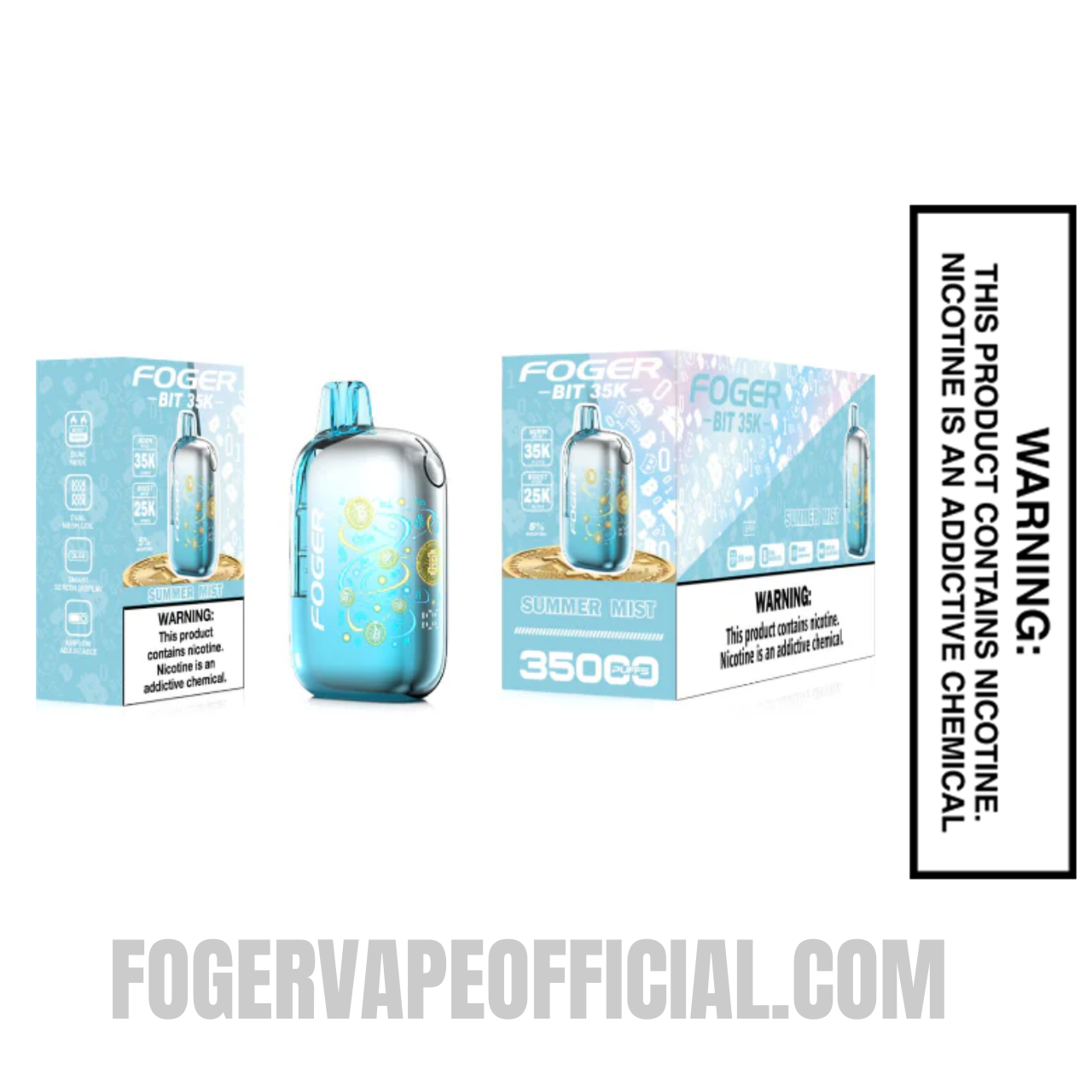Summer Mist Foger Bit 35K Disposable Vape Summer Mist Foger Bit 35K Disposable Vape