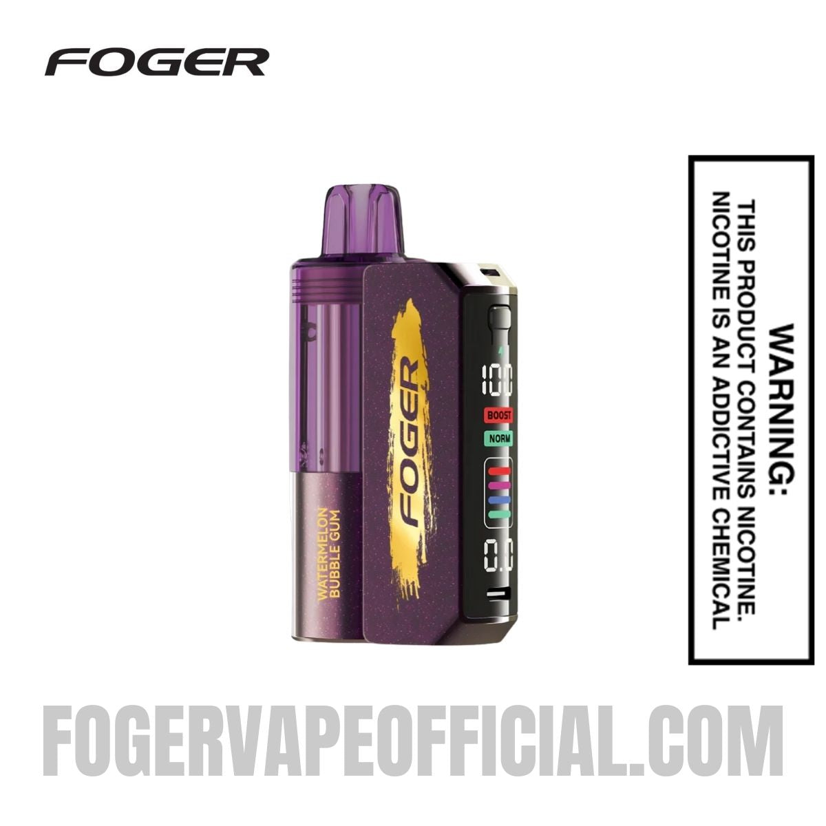 Watermelon Bubble Gum Foger Switch Pro Vape Kit 30K Puffs Watermelon Bubble Gum Foger Switch Pro Vape Kit 30K Puffs