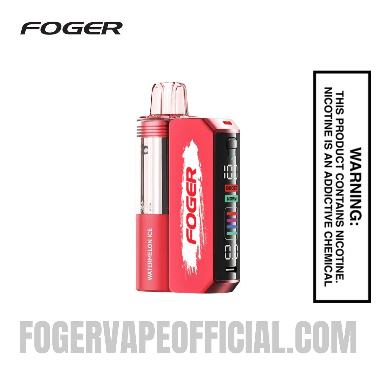 Watermelon Ice Foger Switch Pro Vape Kit 30K Puffs Watermelon Ice Foger Switch Pro Vape Kit 30K Puffs