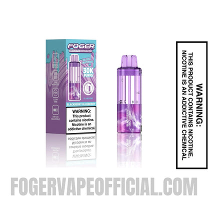 Blackberry Blueberry Foger Switch Pro Disposable Pod with retail packaging