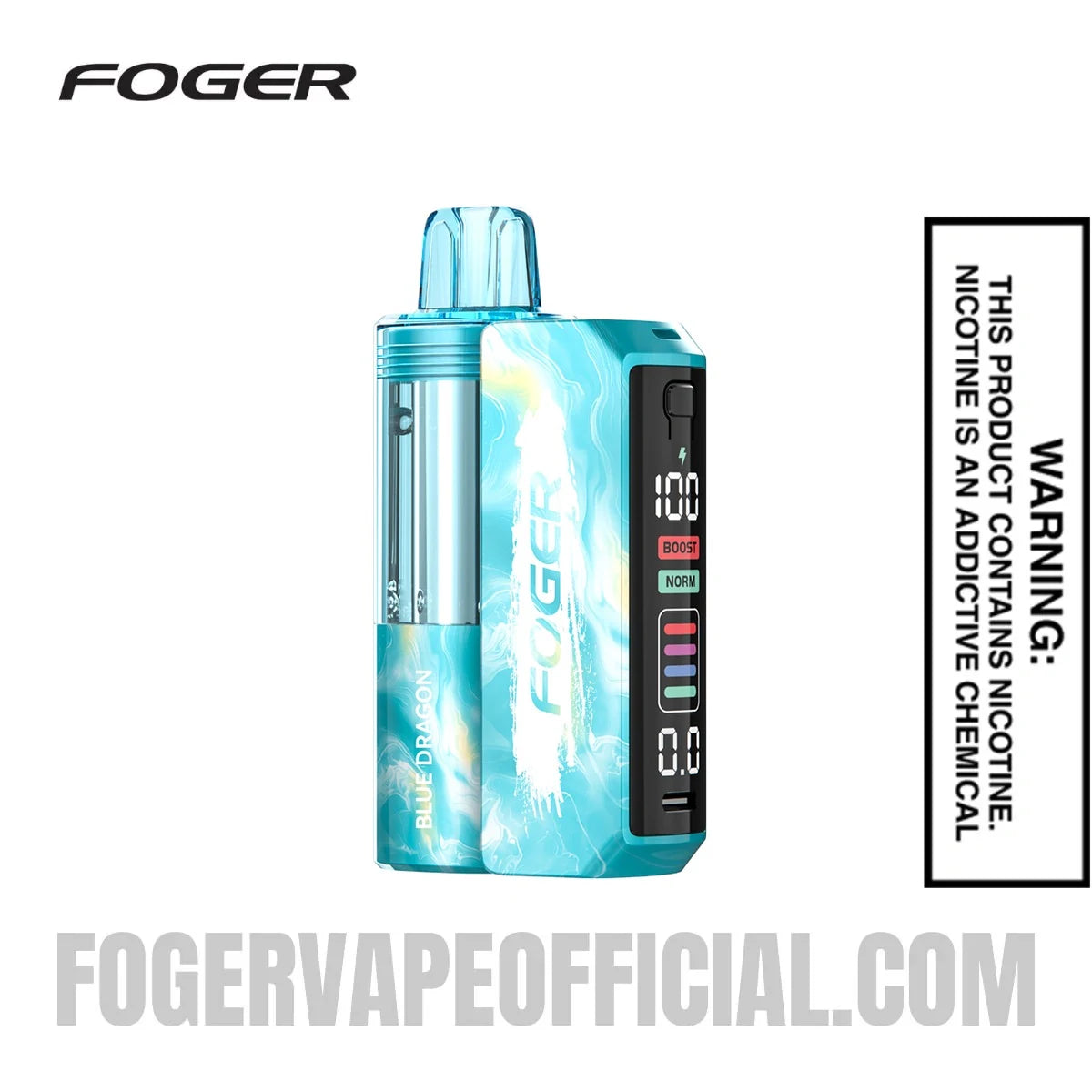 Blue Dragon Foger Switch Pro Vape Kit 30K puffs device