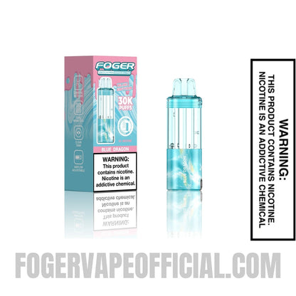 Blue Dragon Foger Switch Pro Disposable Pod with retail packaging