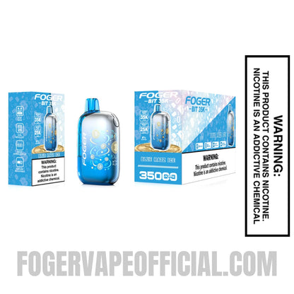 Blue Razz Ice Foger Bit 35K Disposable Vape