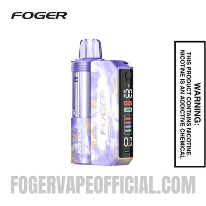 Blue Sour Raspberry Foger Switch Pro Vape Kit 30K puffs device