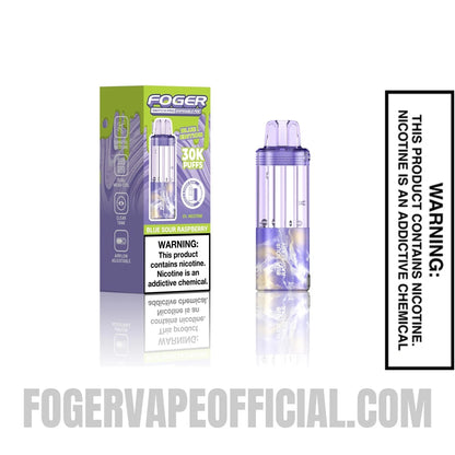 Blue Sour Raspberry Foger Switch Pro Disposable Pod with retail packaging