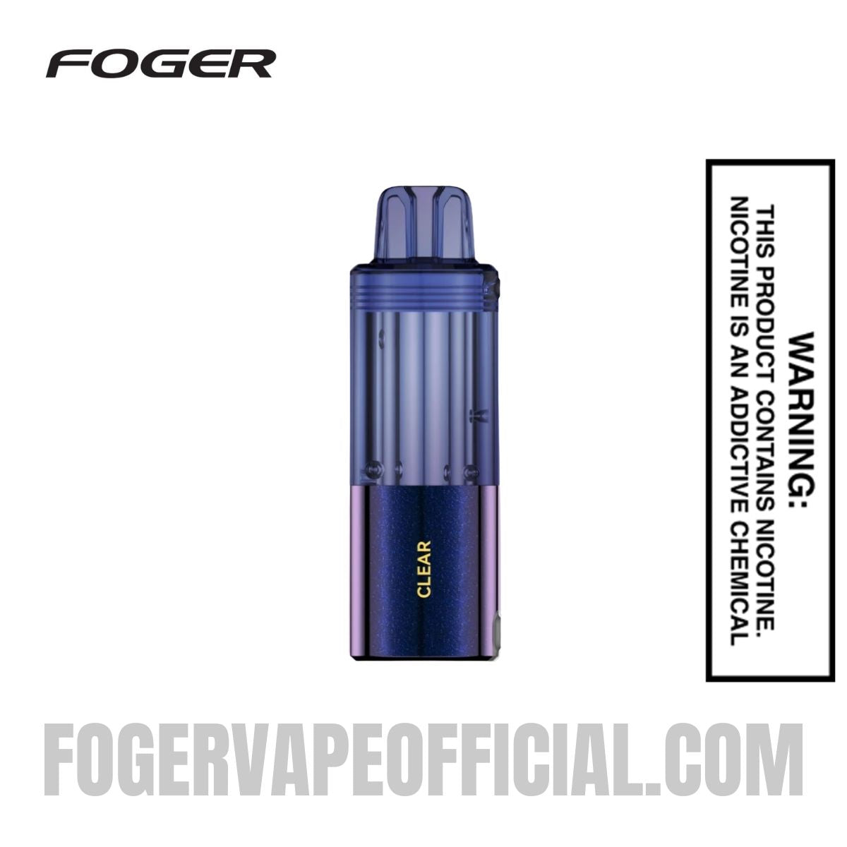 Clear Foger Switch Pro 30K Disposable Pod