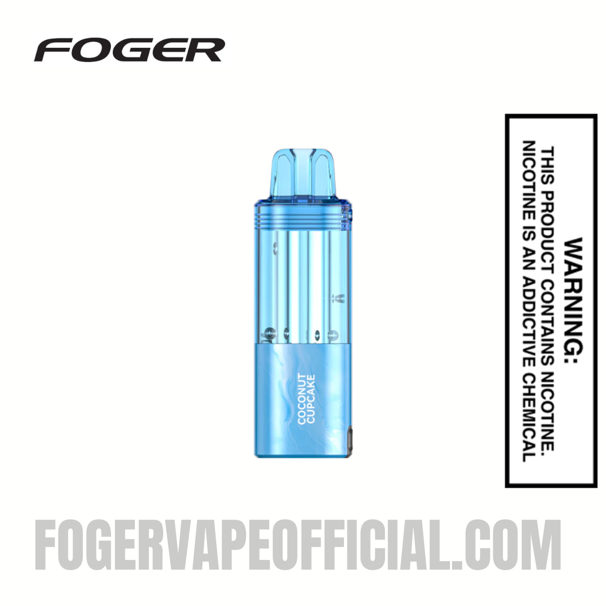 Coconut Cupcake Foger Switch Pro 30K Disposable Pod