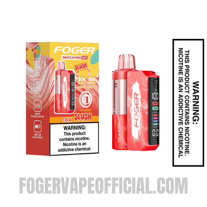 Cola Slush Foger Switch Pro Vape Kit 30K Puffs