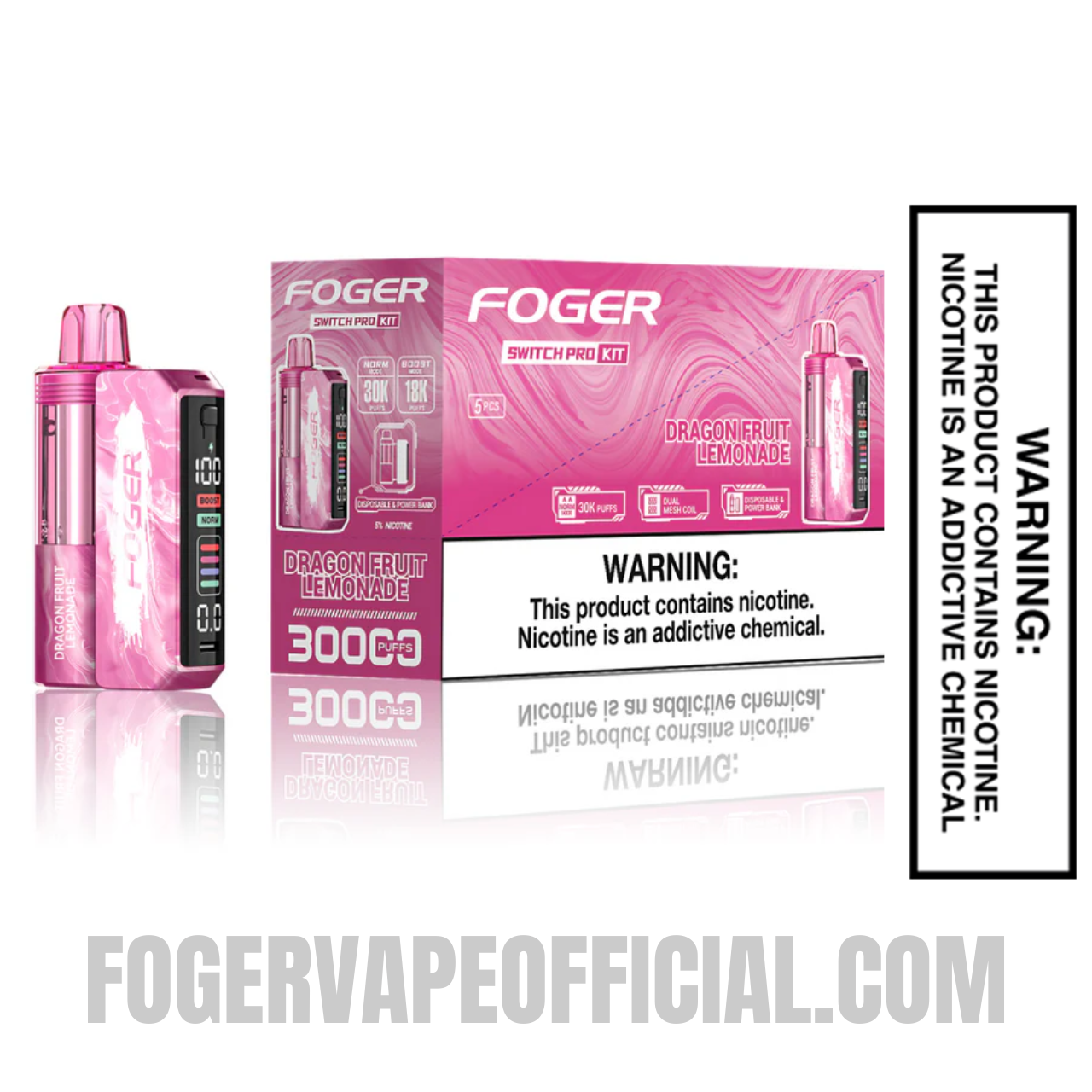 Dragon Fruit Lemonade Foger Switch Pro Kit 30K Puffs