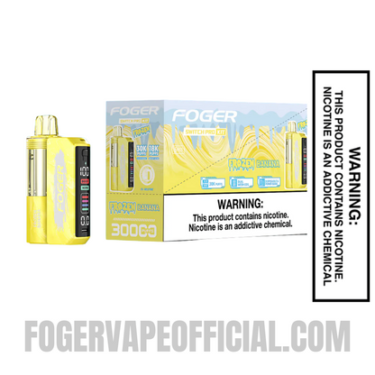Frozen Banana Foger Switch Pro Vape Kit 30K Puffs Frozen Banana Foger Switch Pro Vape Kit 30K Puffs