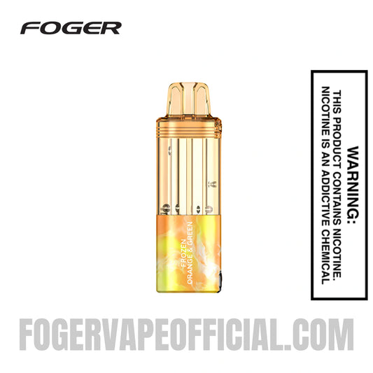 Frozen Orange Green Foger Switch Pro 30K Disposable Pod