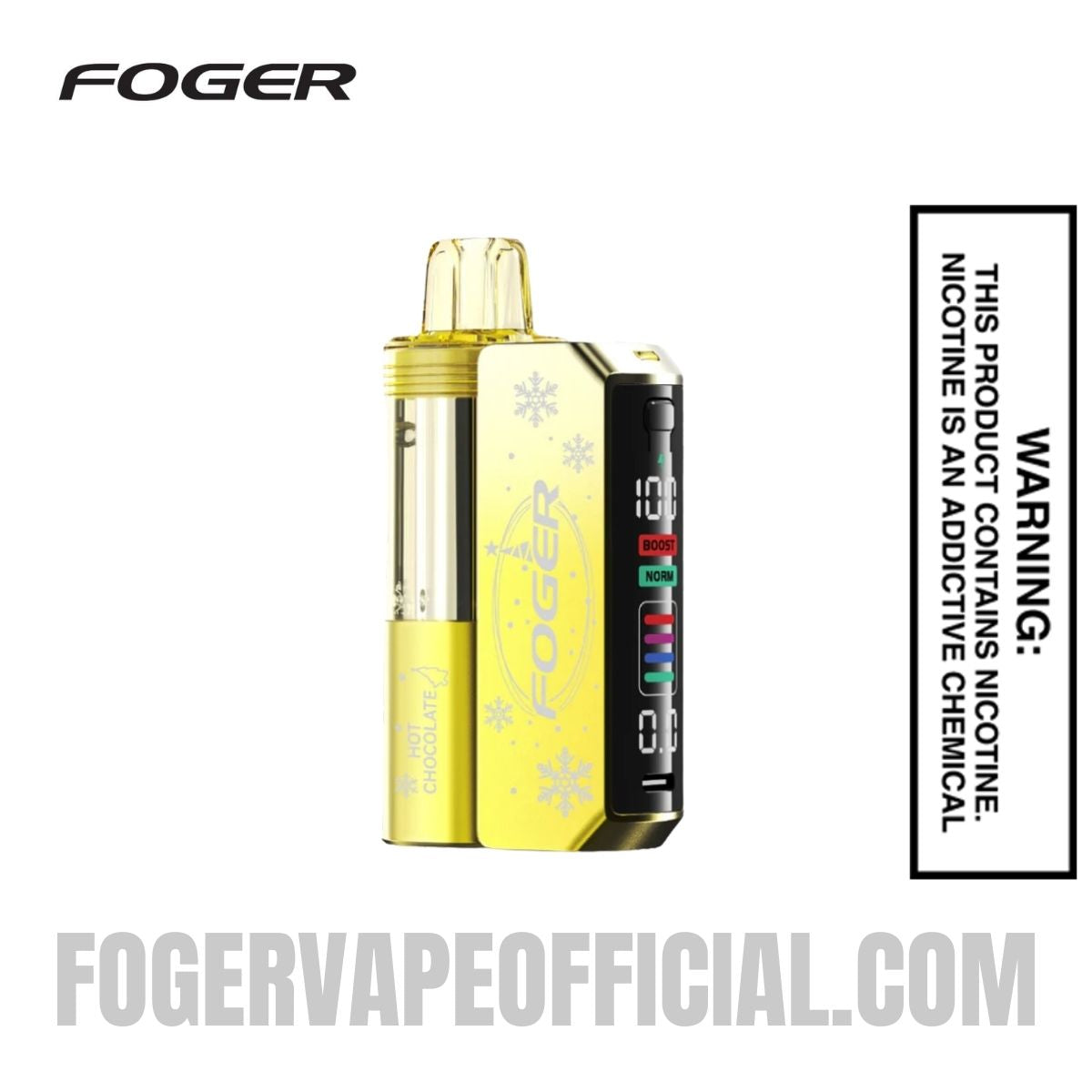 Hot Chocolate Foger Switch Pro Vape Kit 30K Puffs