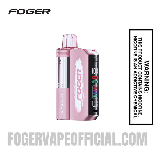Juicy Peach Ice Foger Switch Pro Vape Kit 30K Puffs