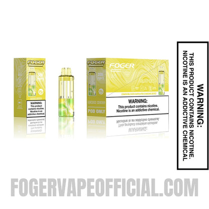 Lemon Heads Foger Switch Pro Disposable Pod device with single and multi pack packaging