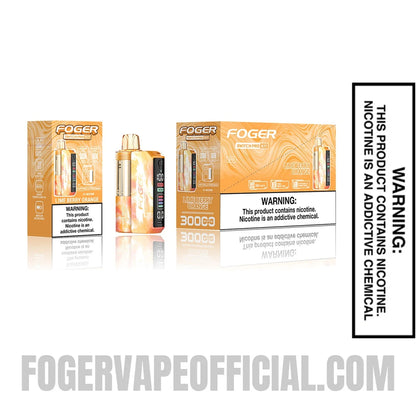Lime Berry Orange Foger Switch Pro Vape Kit device with single and multi pack packaging