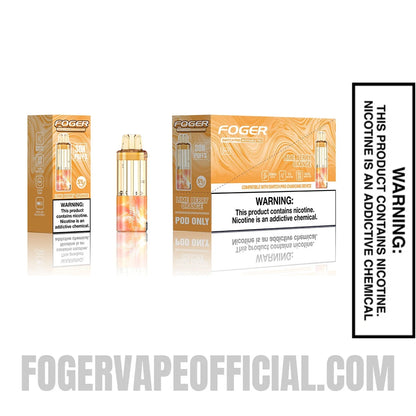 Lime Berry Orange Foger Switch Pro Disposable Pod device with single and multi pack packaging