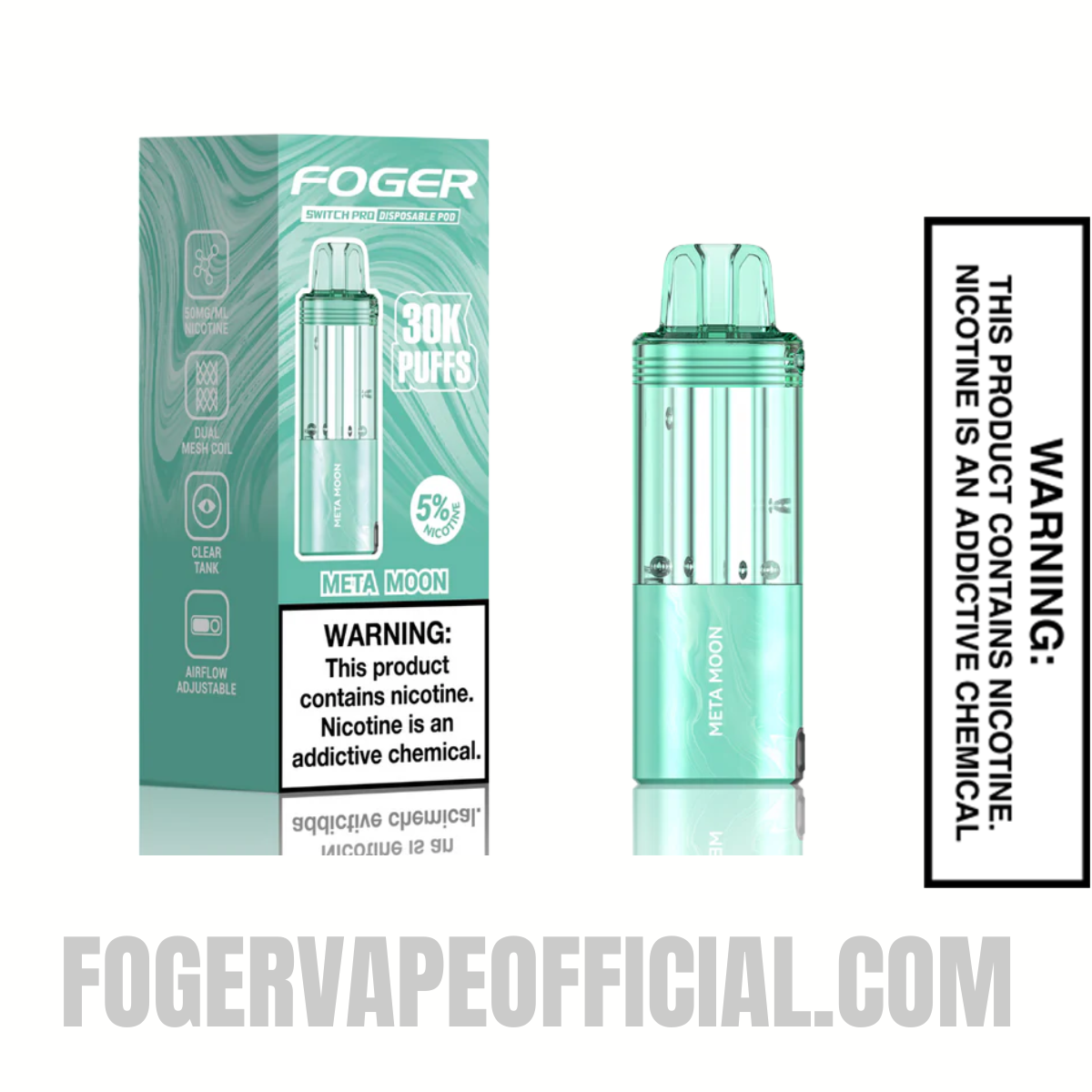 Meta Moon Foger Switch Pro 30K Disposable Pod