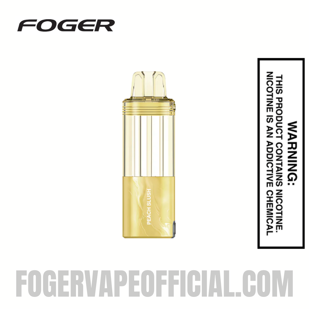 Peach Slush Foger Switch Pro 30k Disposable Vape Pod