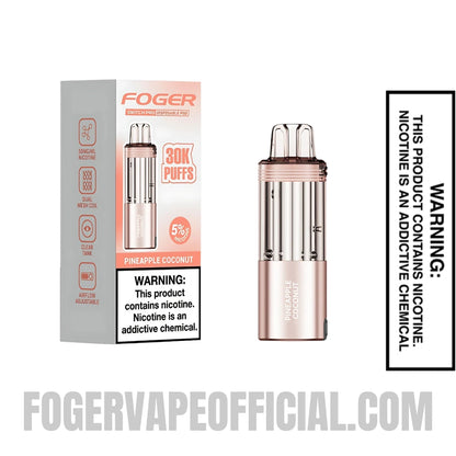 Pineapple Coconut Foger Switch Pro 30K Disposable Pod with Package Box