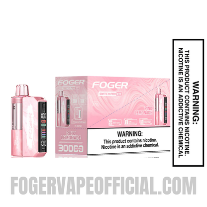 Pink Lemonade Foger Switch Pro Kit 30K Puffs