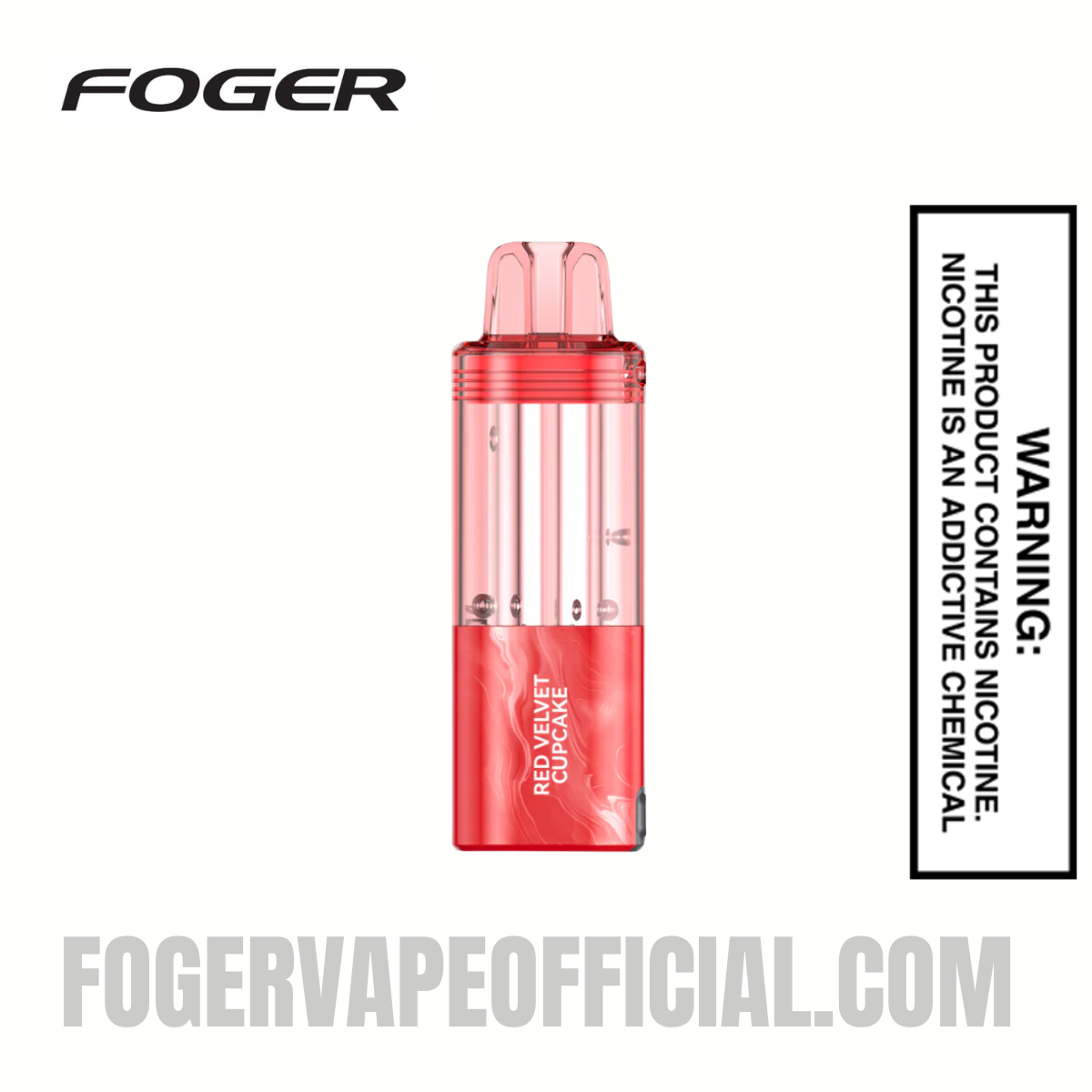 Red Velvet Cupcake Foger Switch Pro 30K Disposable Pod