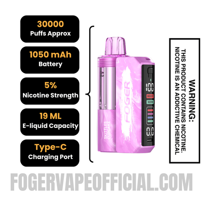 Skittles Cupcake Foger Switch Pro Kit 30K Puffs