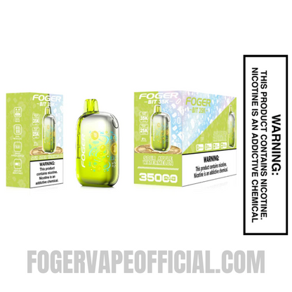 Sour Apple Watermelon Foger Bit 35K Disposable Vape