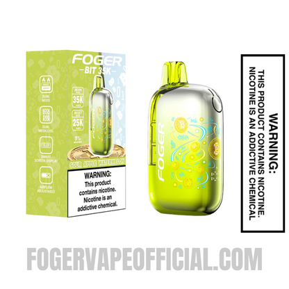 Sour Apple Watermelon Foger Bit 35K Disposable Vape