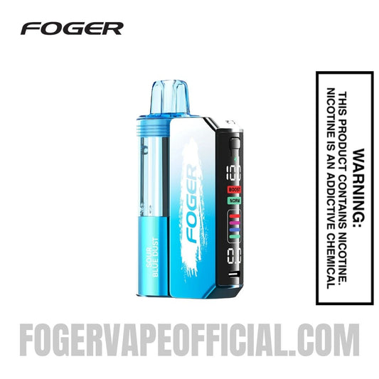 Sour Blue Dust Foger Switch Pro Vape Kit 30K Puffs