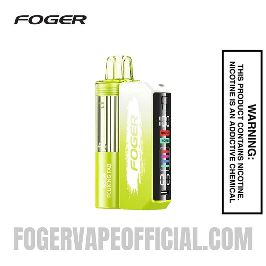 Sour Fcuking Fab Foger Switch Pro Vape Kit 30K Puffs