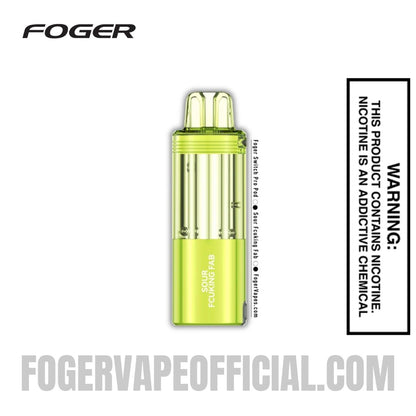 Sour Fcuking Fab Foger Switch Pro 30K Disposable Pod Sour Fcuking Fab Foger Switch Pro 30K Disposable Pod