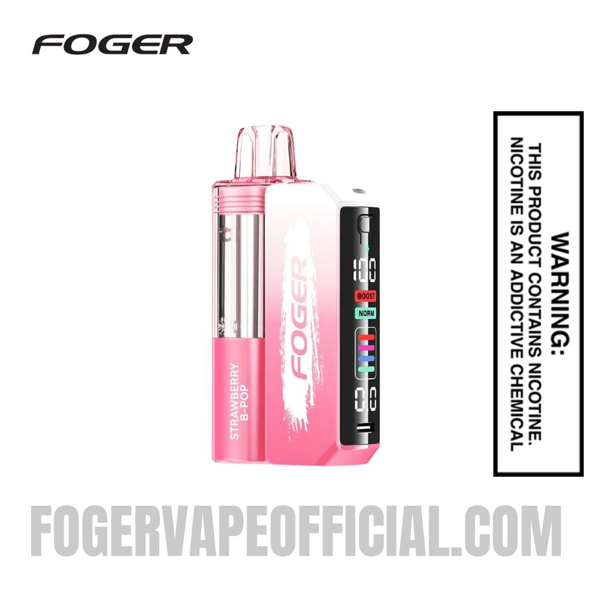Strawberry B-POP Foger Switch Pro Vape Kit 30K Puffs