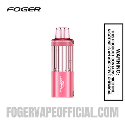 Strawberry B-POP Foger Switch Pro 30K Disposable Pod