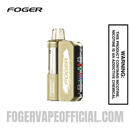 Strawberry Banana Foger Switch Pro Vape Kit 30K Puffs