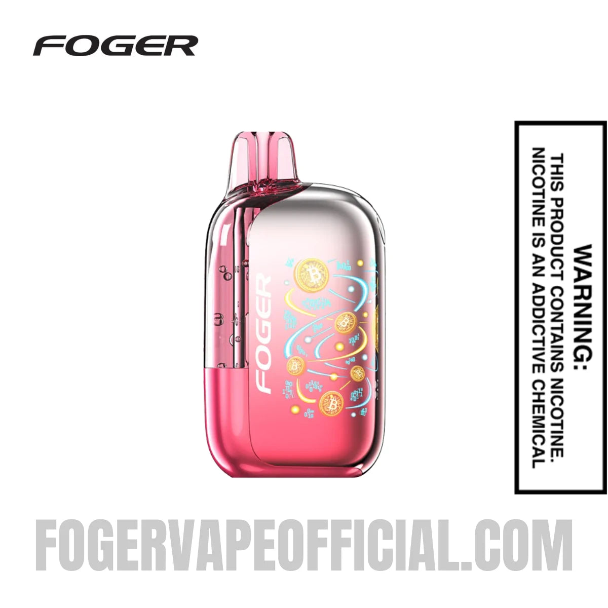 Strawberry Burst Foger Bit 35K Disposable Vape