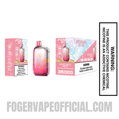 Strawberry Burst Foger Bit 35K Disposable Vape