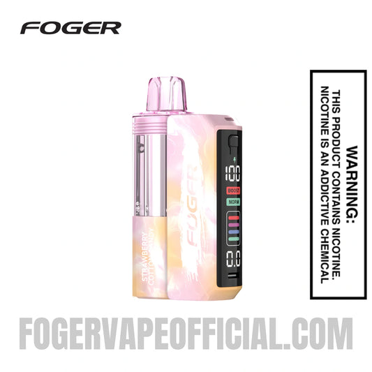 Strawberry Cotton Candy Foger Switch Pro 30K Disposable Vape Kit