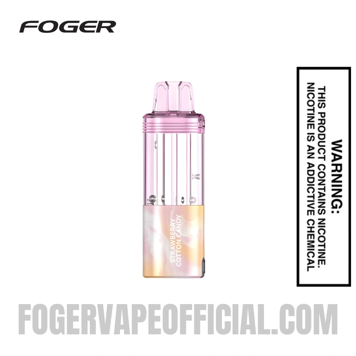 Strawberry Cotton Candy Foger Switch Pro 30K Disposable Vape Pod
