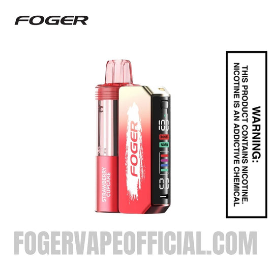 Strawberry Cupcake Foger Switch Pro Vape Kit 30K Puffs
