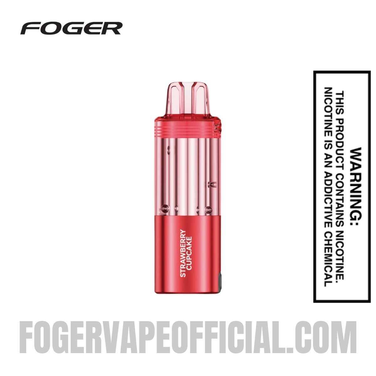 Strawberry Cupcake Foger Switch Pro 30K Disposable Pod
