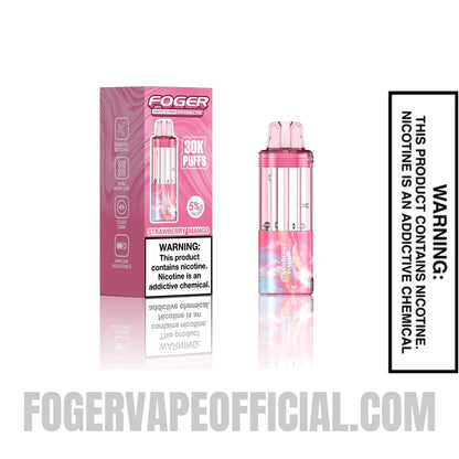 Strawberry Mango Foger Switch Pro Disposable Pod with retail packaging